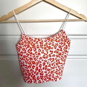 PacSun cheetah tank top